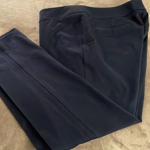 Navy blue stretch pants size 10